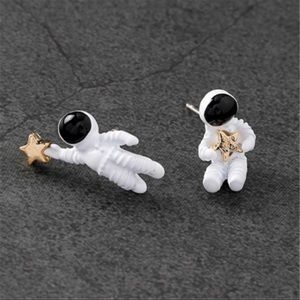 3/$30 Astronaut Outer Space Star Stud Earrings